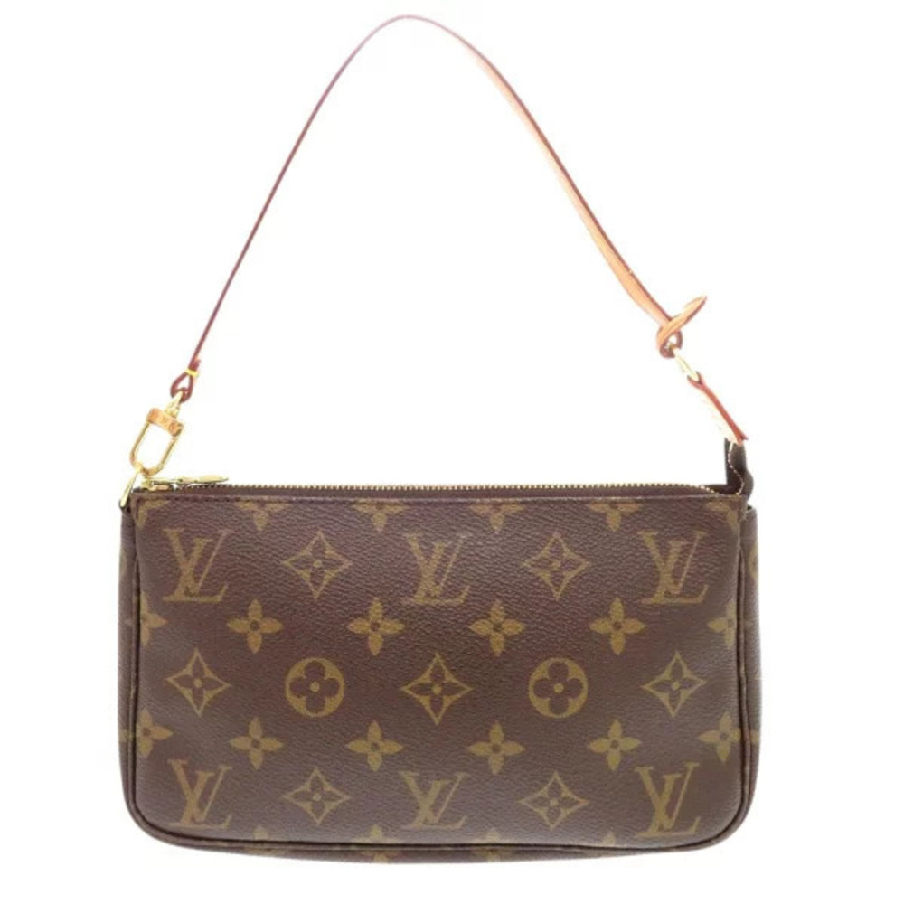Louis Vuitton Pochette Accessoires Monogram Pouch Clutch LV